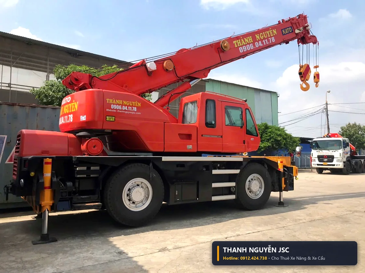 Cho thuê xe cẩu khu công nghiệp VSIP Hải Dương
