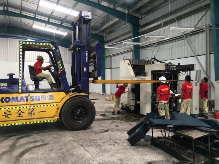 Cho thuê xe nâng khu công nghiệp Gia Lộc