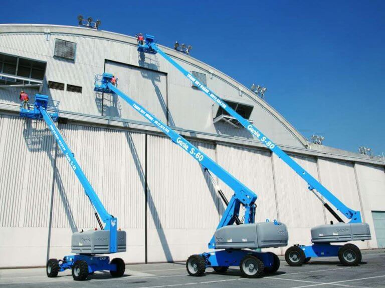 Cho thuê xe nâng người boomlift tại Hải Dương