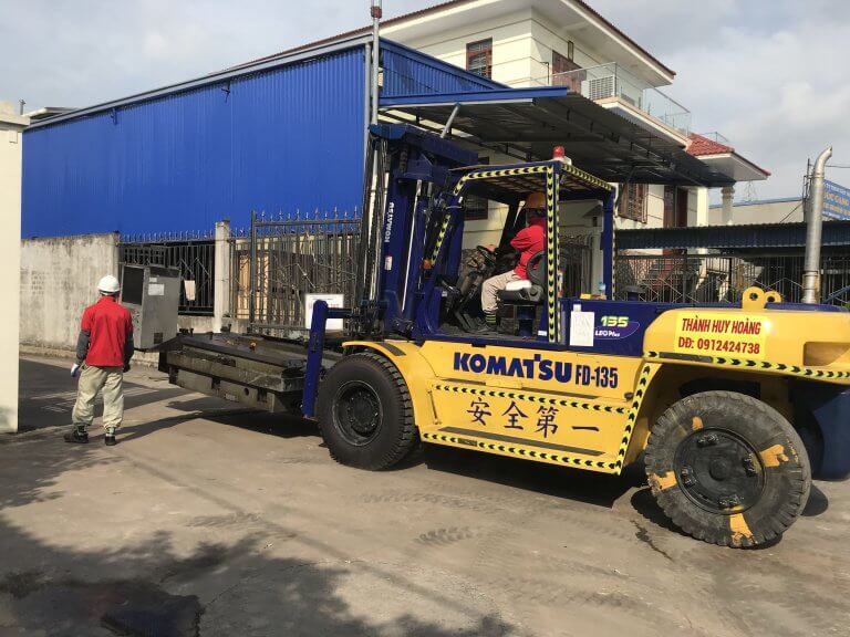 Cho thuê xe nâng khu công nghiệp An Phát