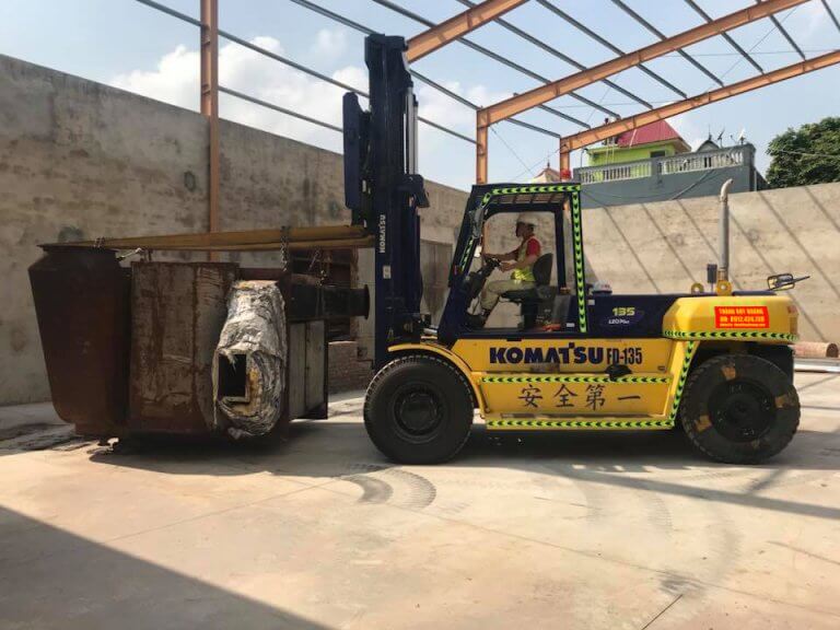 Cho thuê xe nâng khu công nghiệp Nam Sách