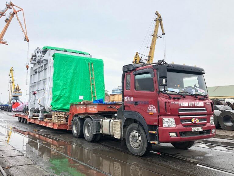 Dịch vụ vận chuyển hàng hóa siêu trường, siêu trọng tại Hải Dương