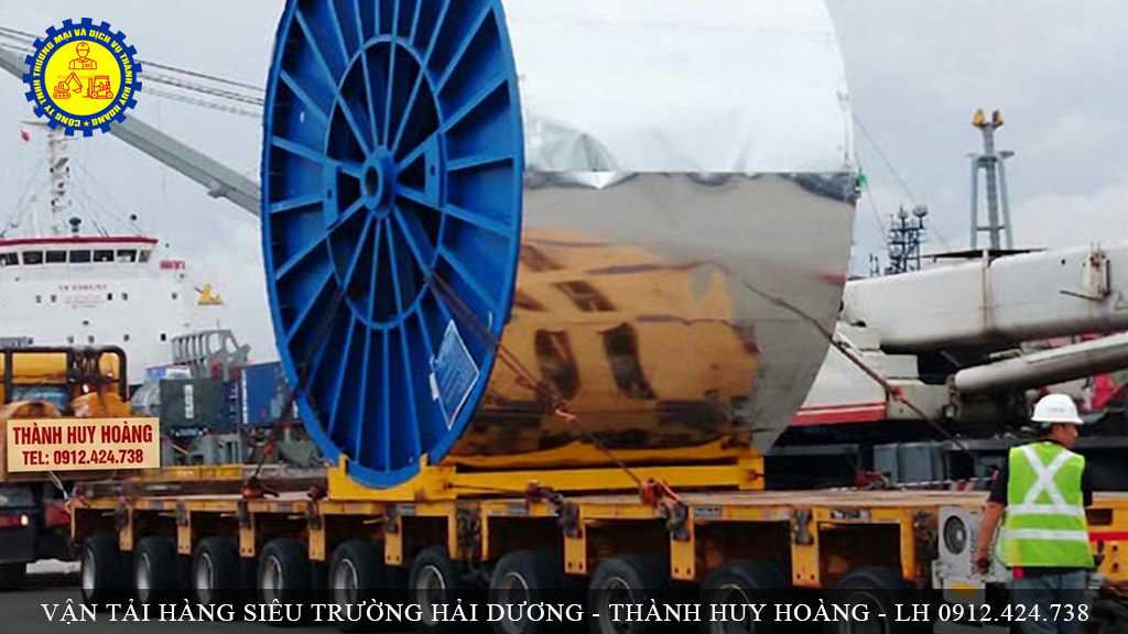 vận chuyển hàng siêu trường siêu trọng Hải Dương chuyên nghiệp